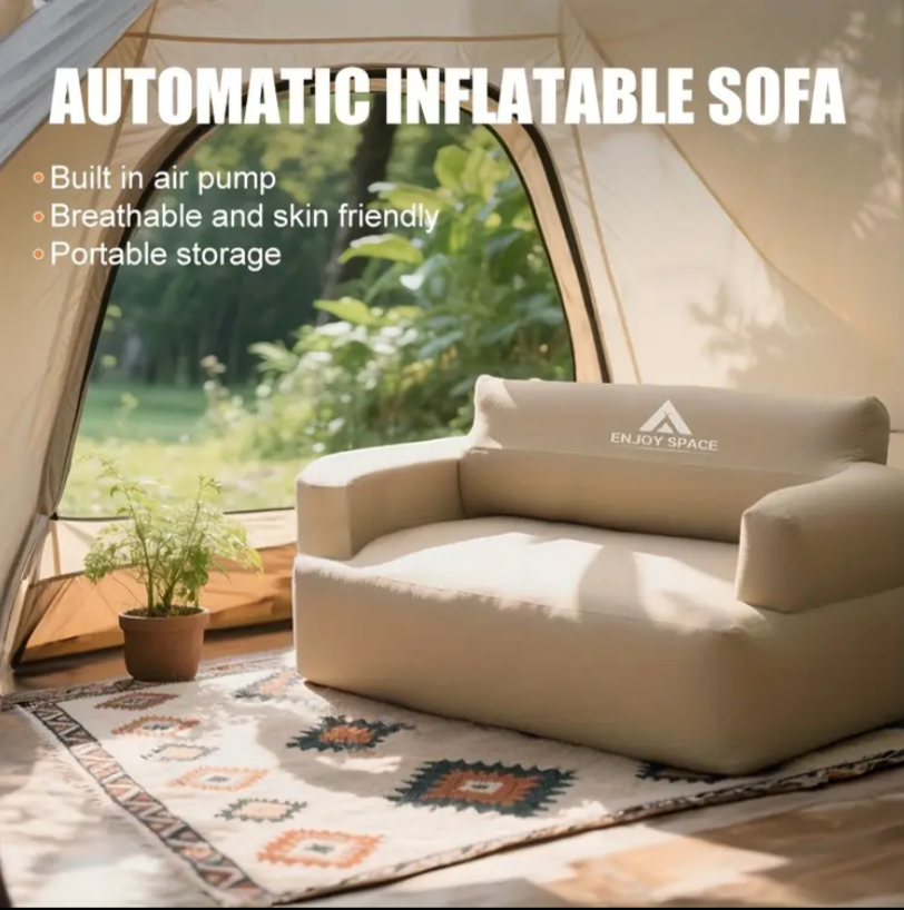 Self-Inflatable Two Seater Air Sofa