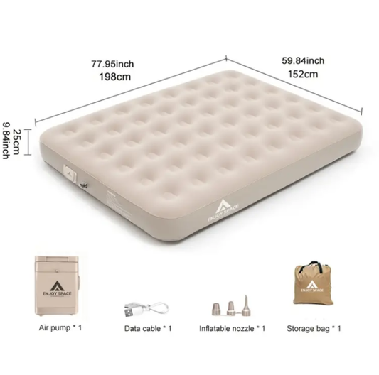 Double Self-Inflatable Air Mattress