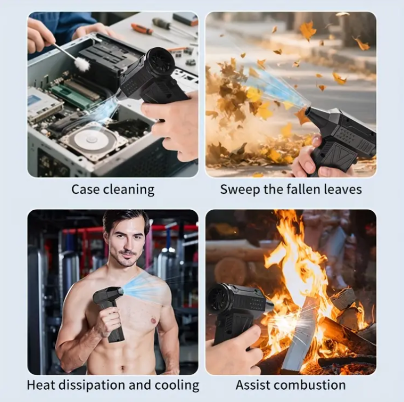 Hand-Held Vacuum & Air Compressor